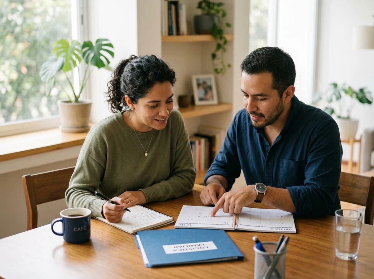 Couple reviewing immigration rules and visa documents before marriage