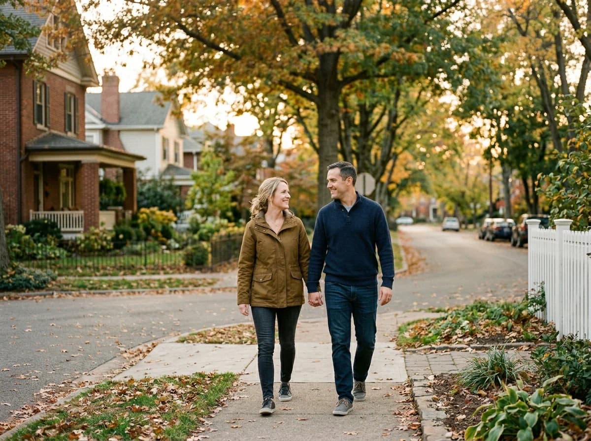 Couple at ease after agreeing on name change plans before marriage
